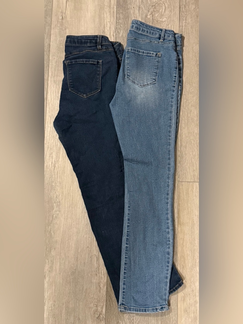 2 pairs of D. jeans Women's Blue Stretch Denim Jeans